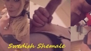 MissRose TS - Lets Have A Talk About SISSIFYING YOU - Swedish Blonde Stunning Active Fat Cock Shemale Cumshot Dildo Cute