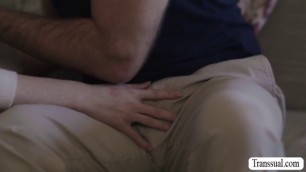 Stepdad analed TS stepteen to feel relax